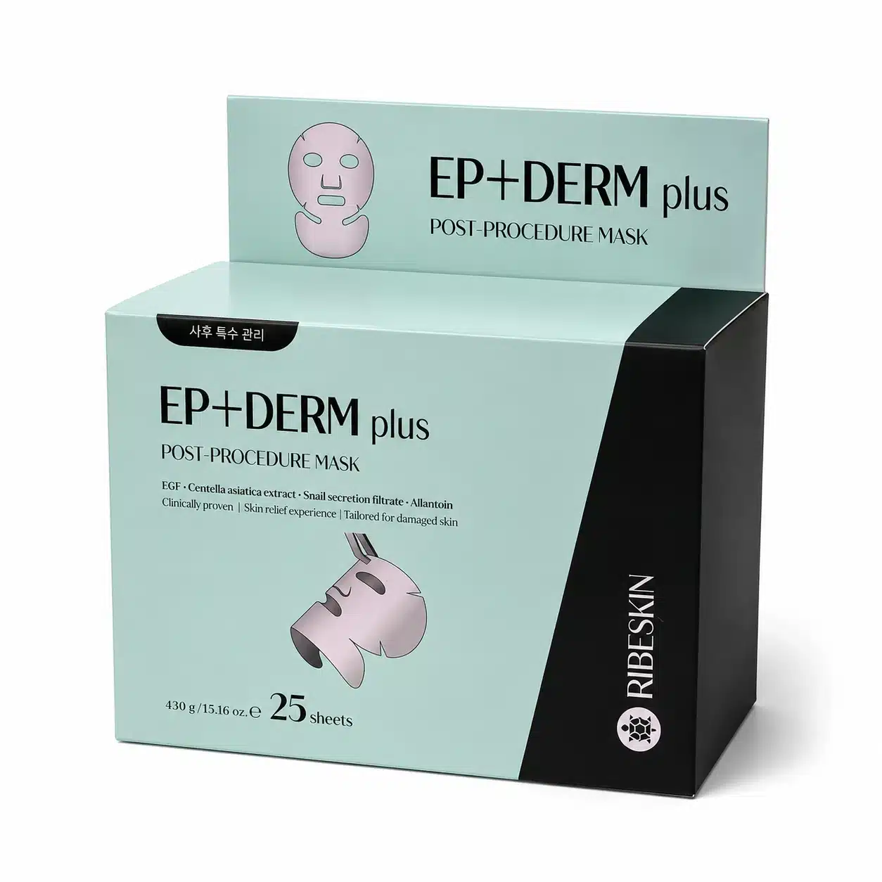 RIBESKIN EP+DERM Plus REBE001<br>Постпроцедурная маска с EGF
